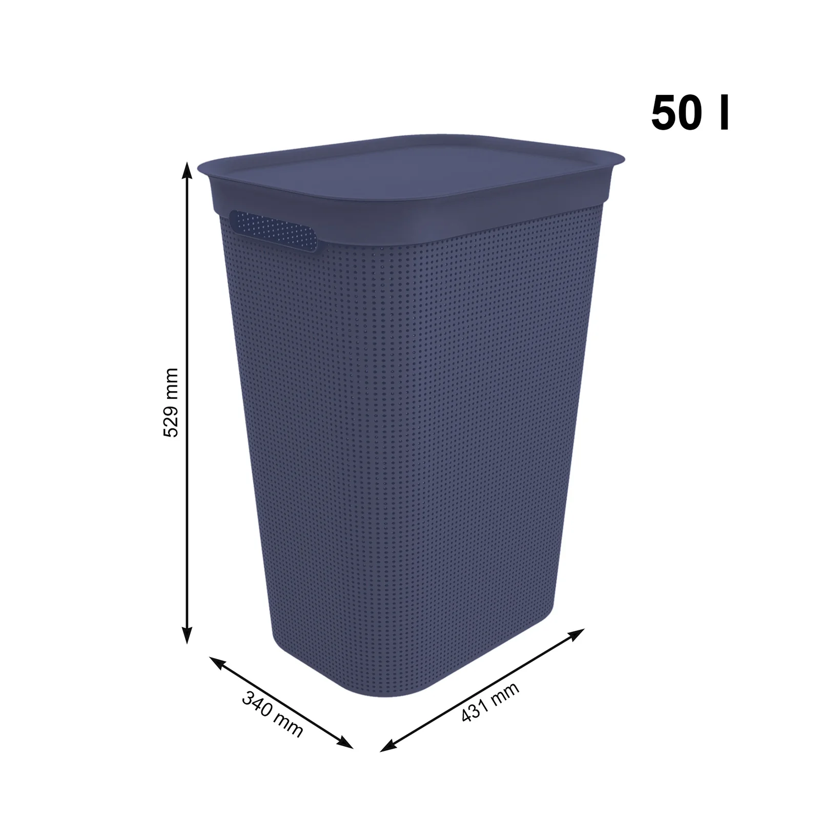 Kosz na pranie 50 L BRISEN - Image 36