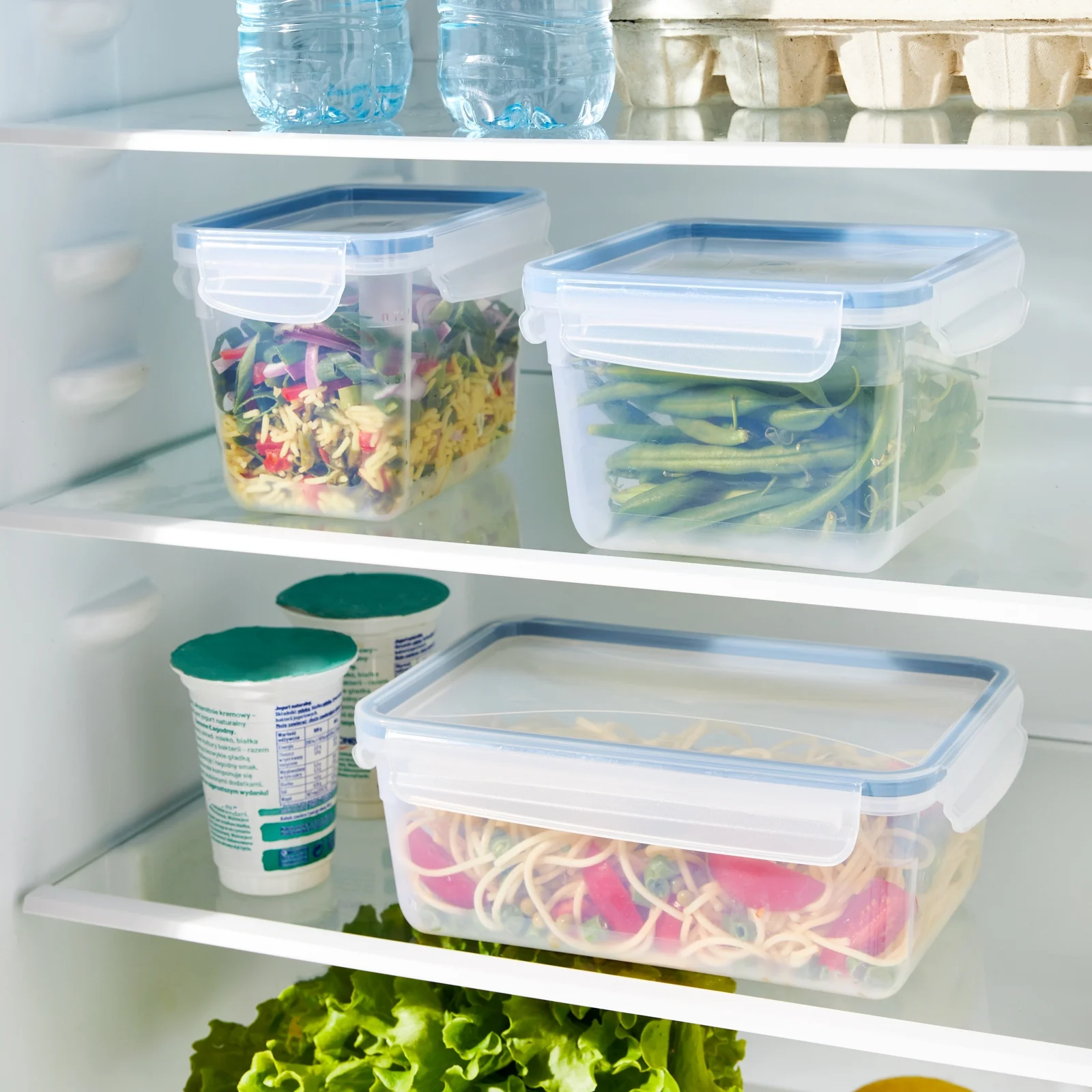Pojemnik na żywność do lodówki Lunch box CLIC & LOCK 0.75L - Image 11