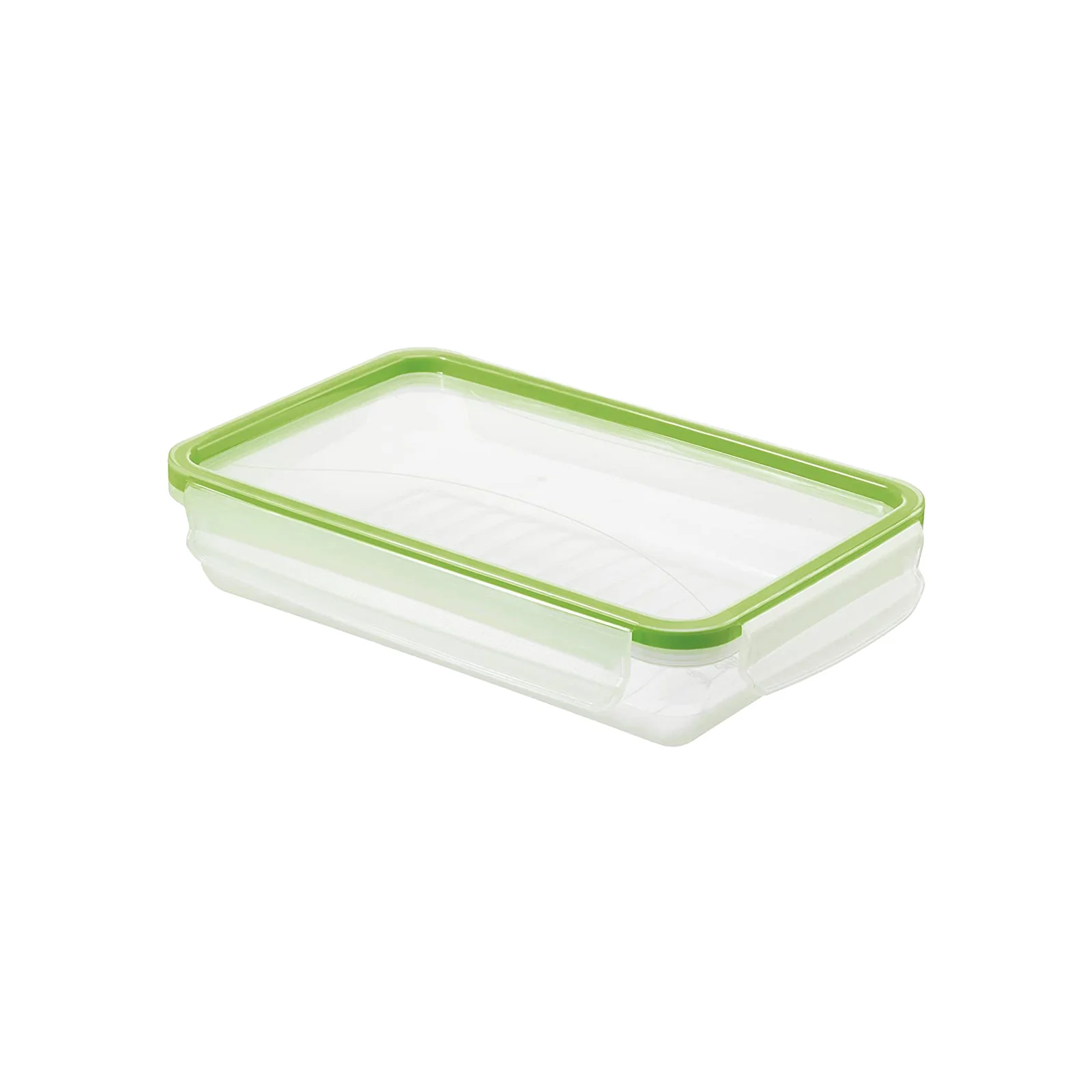 Pojemnik na żywność do lodówki płaski Lunch box CLIC & LOCK 1L