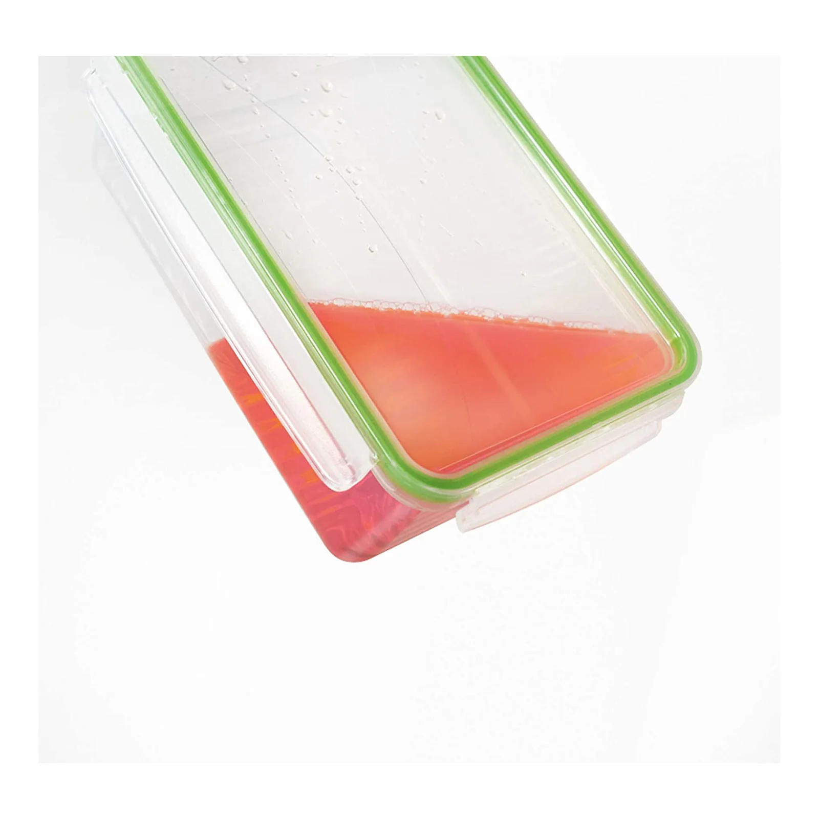 Pojemnik na żywność do lodówki płaski Lunch box CLIC & LOCK 1L - Image 5