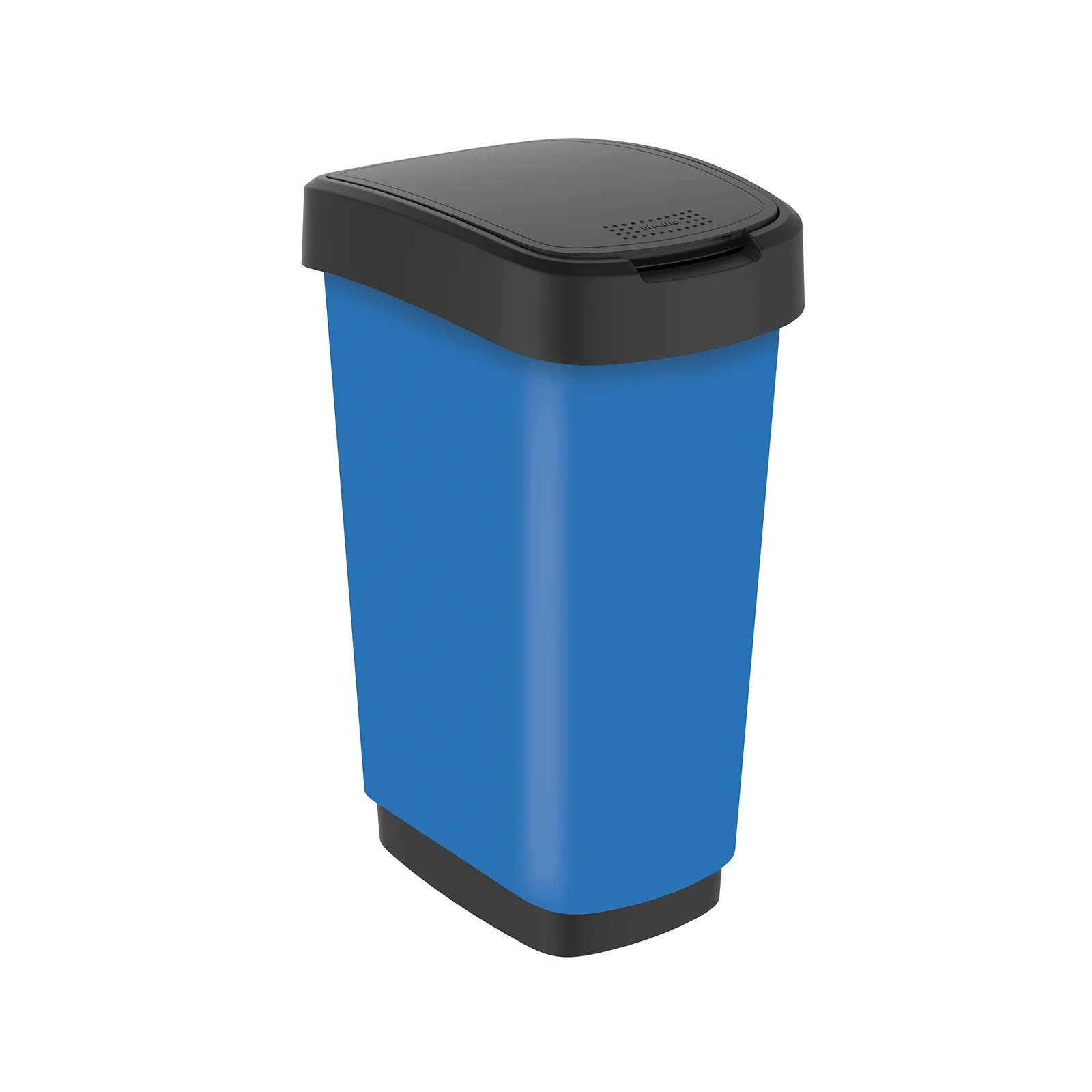 Kosz na śmieci 50 L TWIST srebrny metalizowany - Image 4