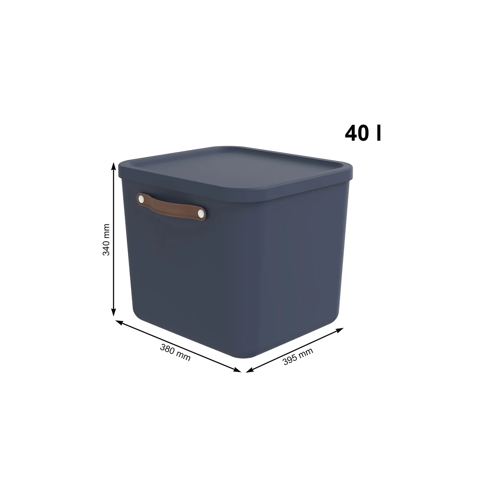 POJEMNIK POKRYWKA UCHWYTY ROTHO MALOJA 40L - Image 22