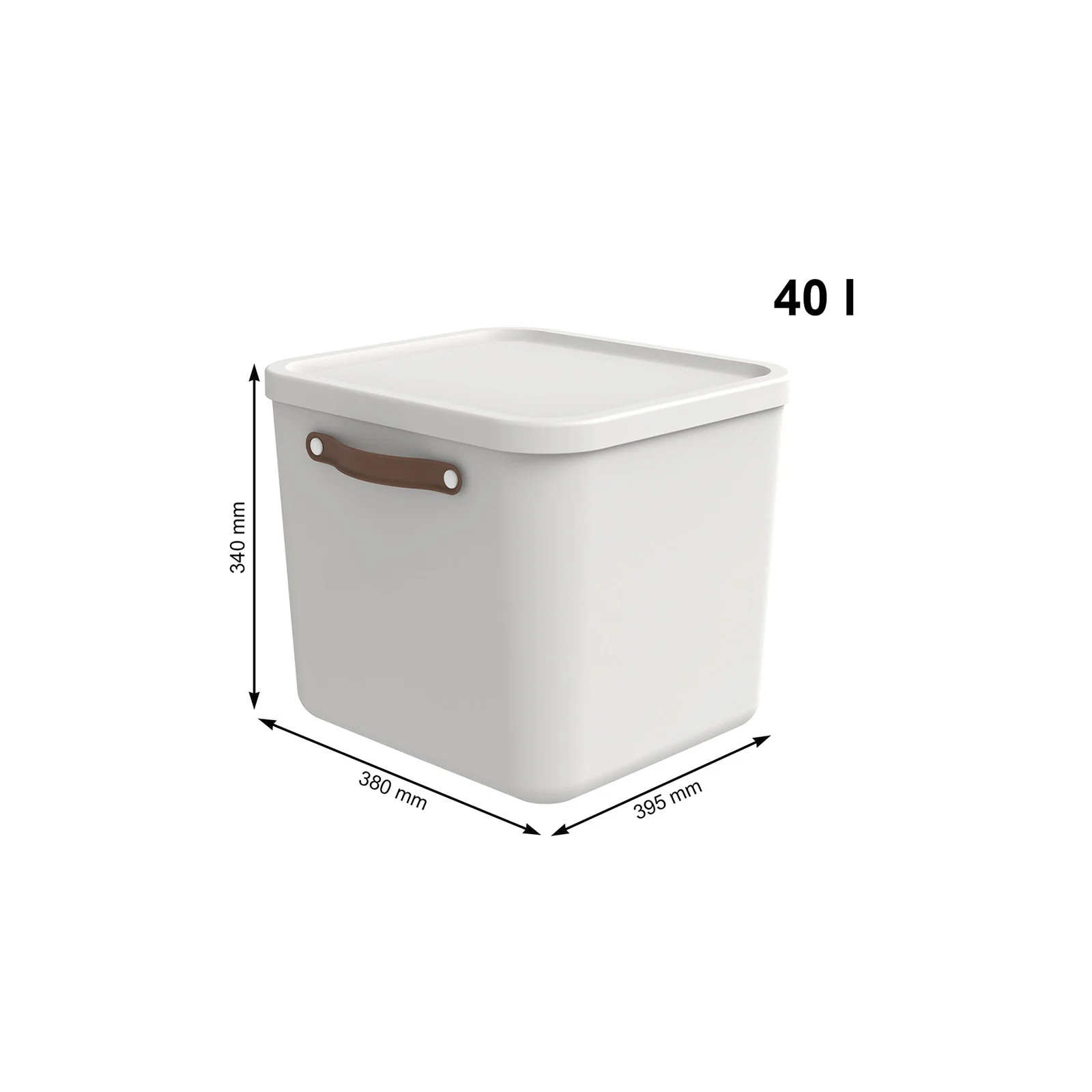 POJEMNIKI Z POKRYWKĄ I UCHWYTAMI MALOJA 25 i 40 L - Image 25