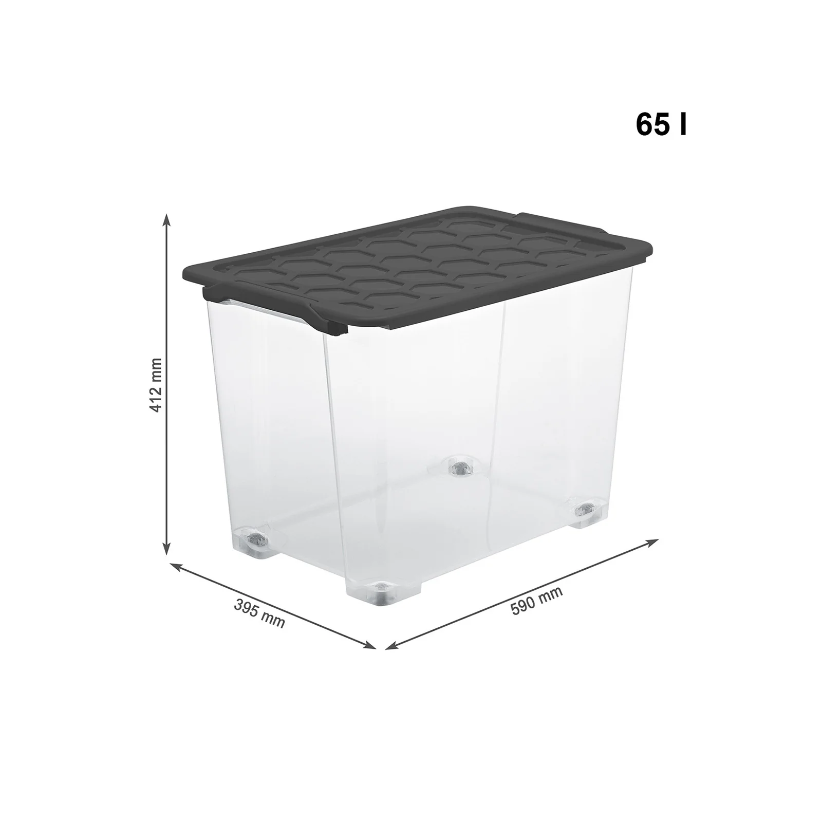 Pojemnik z kółkami 65 l EVO SAFE - Image 10